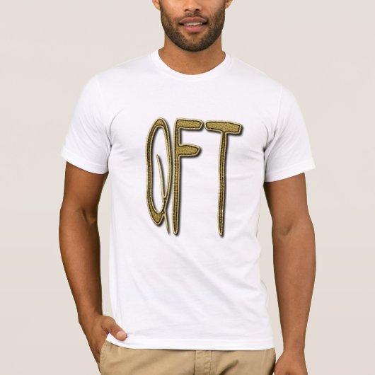 QFT Trendy Waarheidscitaten, Gezegden & internet S T-shirt (Voorkant)