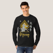 Qi Gong Clothing for Tai Chi Exercises with Chigon T-shirt (Voorkant volledig)