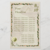 Qi Gong Flyer (Voorkant)