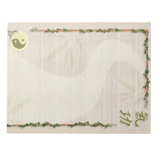 Qi Gong Notitieblok (Voorkant)