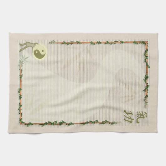 Qi Gong Theedoek (Horizontaal)