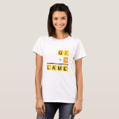 QI is LAME! T-shirt (Voorkant volledig)