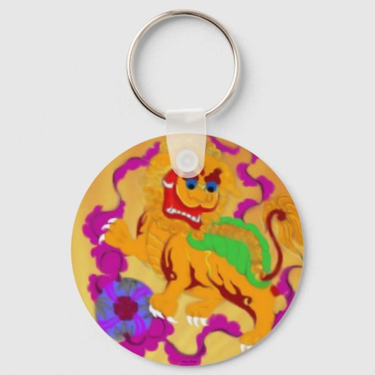 Qi Lin Sleutelhanger (Voorkant)