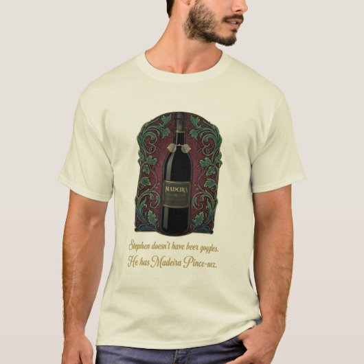 QI Madeira Pince-Nez T-shirt (Voorkant)
