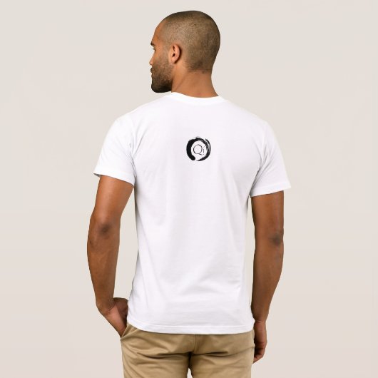 Qi-Shirt T-shirt (Achterkant volledig)