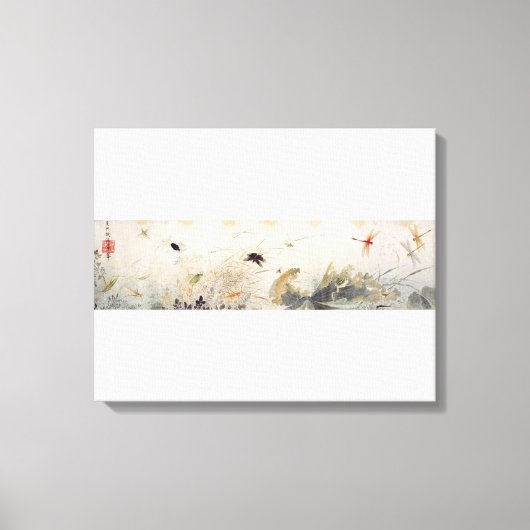 Qian Xuan - Vroege herfst kopie Canvas Afdruk (Voorkant)