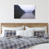 Qiao Miao Lake 23x15 inch Canvas Afdruk (Insitu (Slaapkamer))