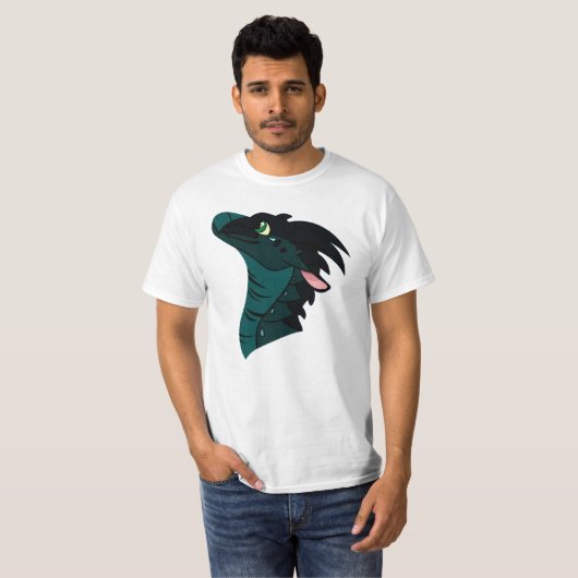 Qibli wof dragon t-shirt (Voorkant volledig)