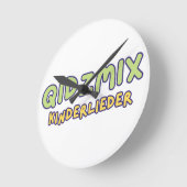 QidzMix Logo Ronde Klok (Hoek)