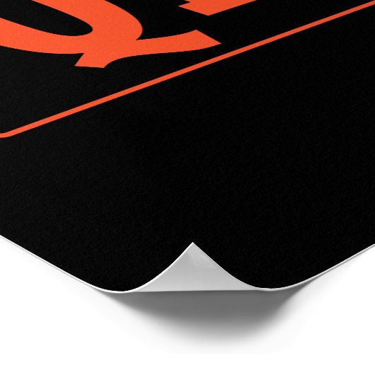 Qigong aangedreven door Qi oder Chi Poster (Hoek)