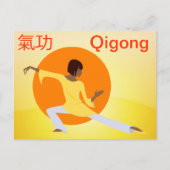 Qigong briefkaart (Voorkant)
