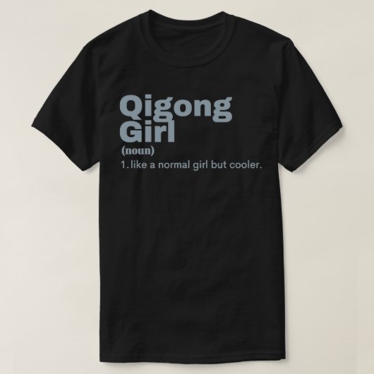 Qigong Girl Qigong 2 T-shirt (Design voorkant)
