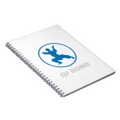 Qigong Martial Arts Design Notitieboek (Rechterzijde)
