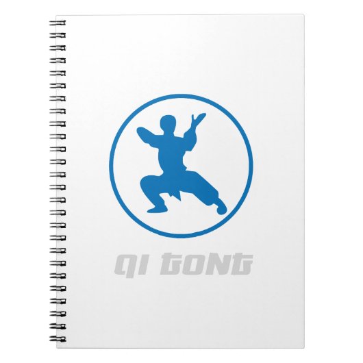 Qigong Martial Arts Design Notitieboek (Voorkant)