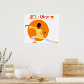 Qigong poster (Keuken)
