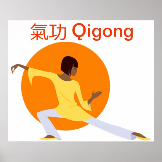 Qigong poster (Voorkant)