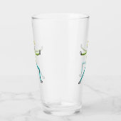 Qigong Stickman Glas (Rechts)