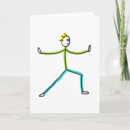 Qigong Stickman Kaart