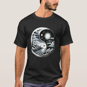 Qigong Yin Yang Martial Arts Tai Chi Yoga Meditati T-shirt