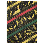 Qilin Gelaagde Patroon Klembord (Achterkant)