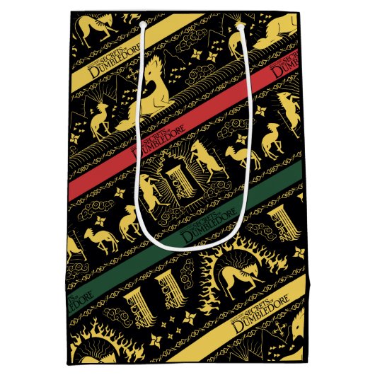 Qilin Gelaagde Patroon Medium Cadeauzakje (Achterkant)