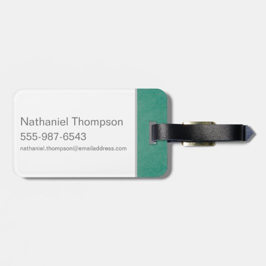 Qilin Grafisch Bagagelabel (Achterkant horizontaal)