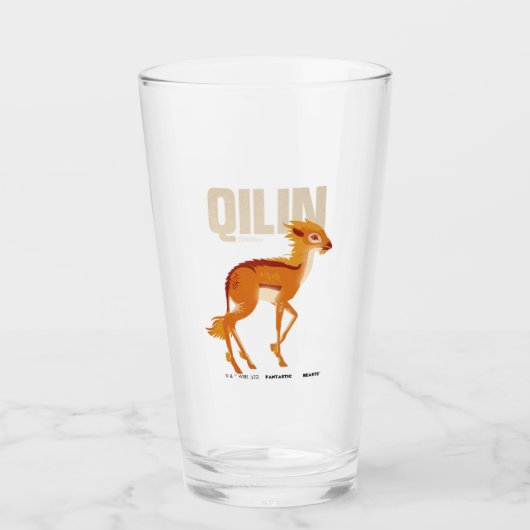 Qilin  Grafisch Glas (Voorkant)