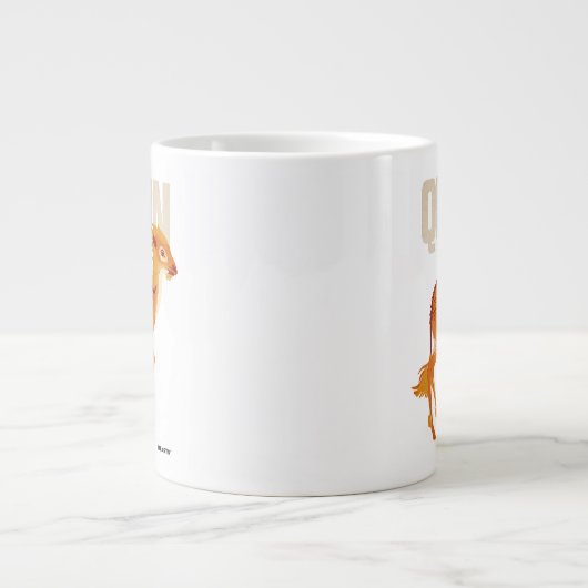 Qilin Grafisch Grote Koffiekop (Voorkant)