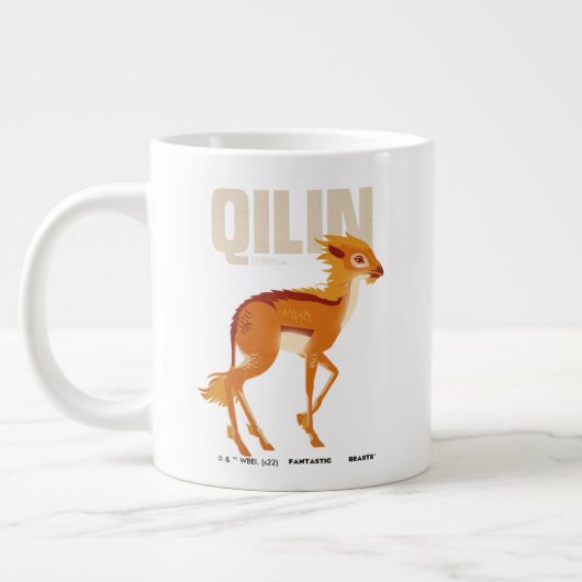 Qilin  Grafisch Grote Koffiekop (Links)