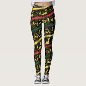 Qilin Layered Pattern Leggings (Voorkant)