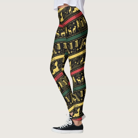 Qilin Layered Pattern Leggings (Links)