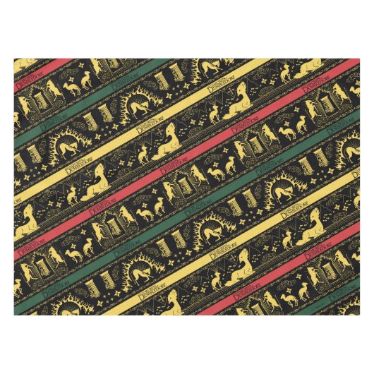 Qilin Layered Pattern Tafelkleed (Voorkant (Horizontaal))
