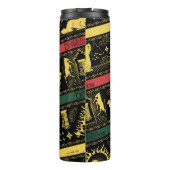 Qilin Layered Pattern Thermosbeker (Achterkant)