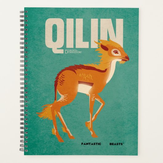 Qilin Vintage Graphic Planner (Voorkant)