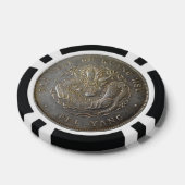 Qing-dynastie Chinese munt poker chips (Enkel)