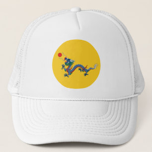 Qing Dynasty (1890-1911) vlag Trucker Hat Pet