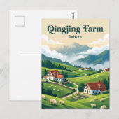 Qingjing Farm Taiwan Briefkaart (Voorkant / Achterkant)