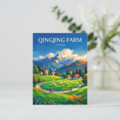 Qingjing Farm Taiwan Briefkaart (Staand voorkant)