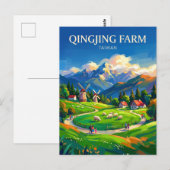 Qingjing Farm Taiwan Briefkaart (Voorkant / Achterkant)