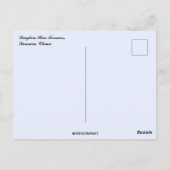 Qingkou rijstterrassen in Yunnan China Briefkaart (Achterkant)