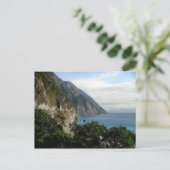 Qingshui Cliffs, The Suhua Highway, Taiwan Briefkaart (Staand voorkant)
