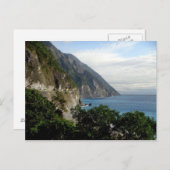 Qingshui Cliffs, The Suhua Highway, Taiwan Briefkaart (Voorkant / Achterkant)