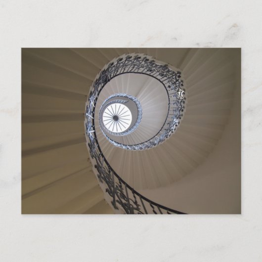 <QiYao>Oog van trap Briefkaart (Voorkant)