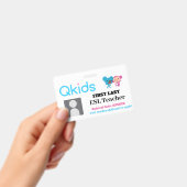 QKIDS-identiteitskaart Badge (Handheld)
