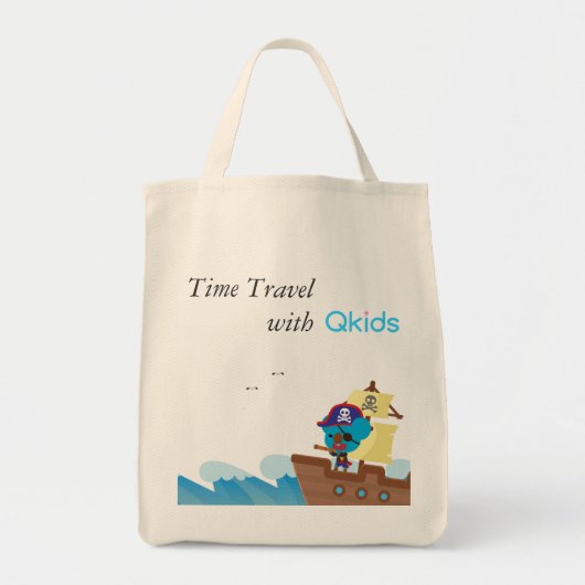 Qkids Koby & Momo Canvas tas (Voorkant)