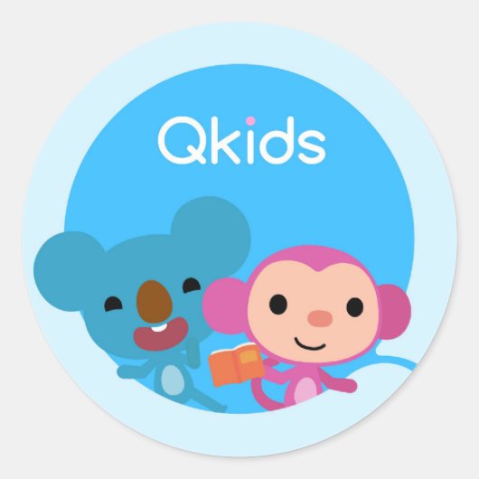 Qkids Sticker (Voorkant)