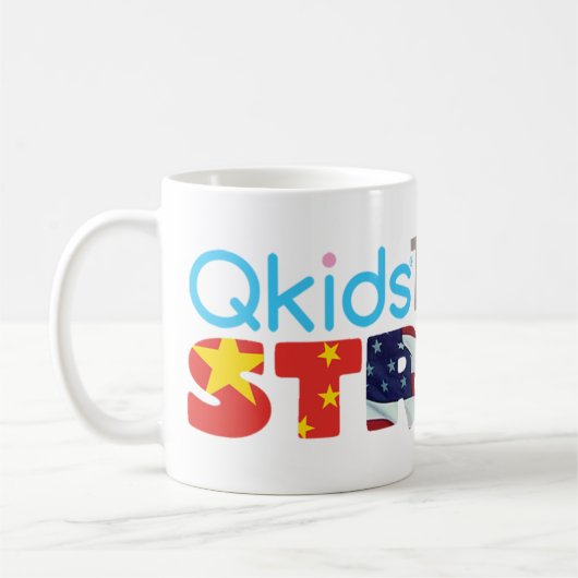 Qkids Teachers STRONG (Chinees, VS en Canada) Koffiemok (Links)