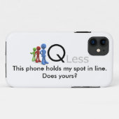 QLess iPhone 5 Hoesje - Zelden daar (Achterkant (horizontaal))