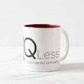 QLess-Mok Tweekleurige Koffiemok (Voorkant rechts)