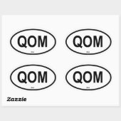 QOM OVALE STICKER (Vel)